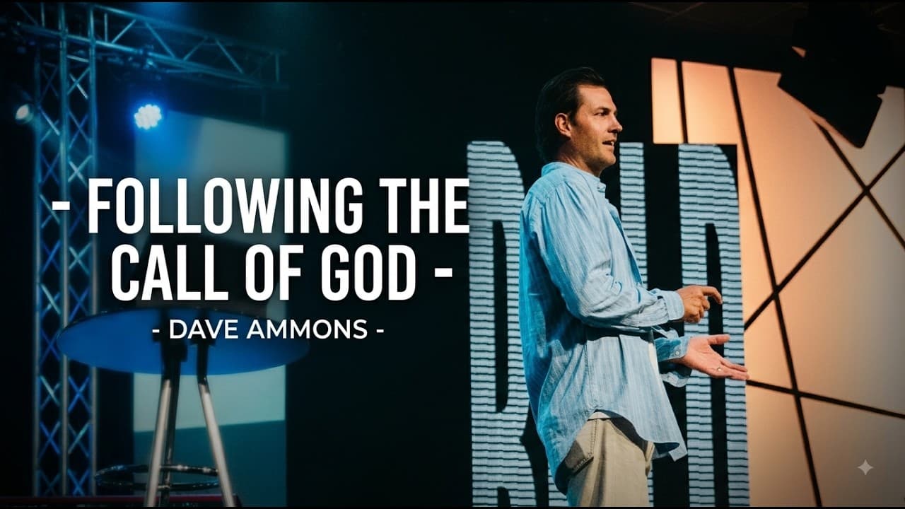 BOLD | Following The Call Of God | Dave Ammons